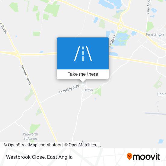 Westbrook Close map