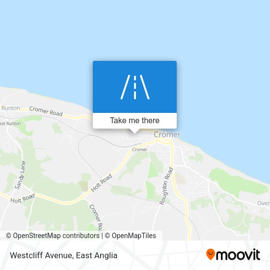 Westcliff Avenue map