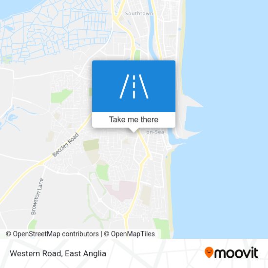 Western Road map