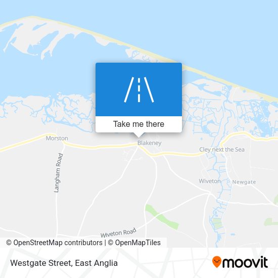 Westgate Street map