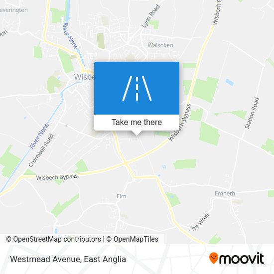 Westmead Avenue map