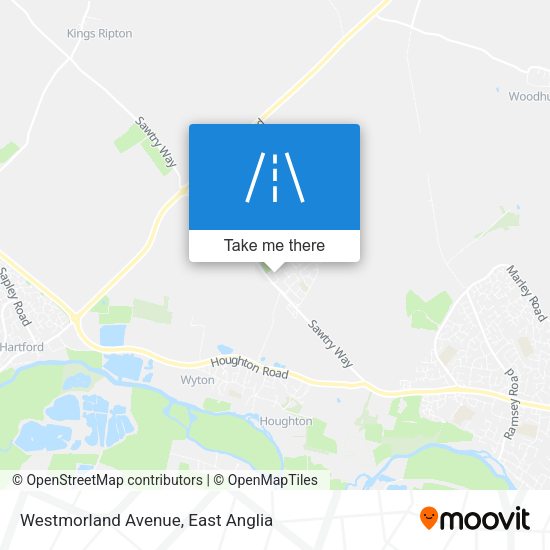 Westmorland Avenue map