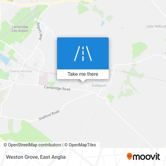 Weston Grove map
