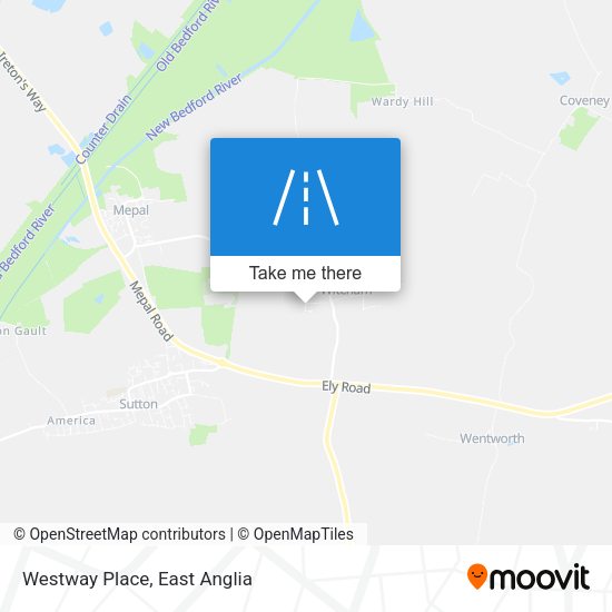 Westway Place map