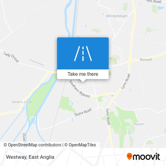 Westway map