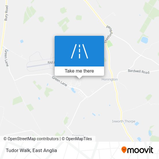 Tudor Walk map