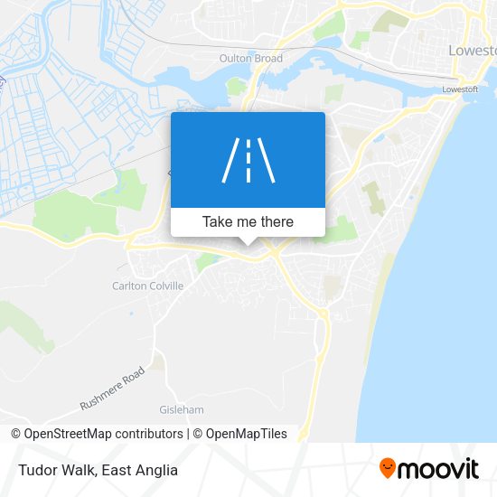 Tudor Walk map