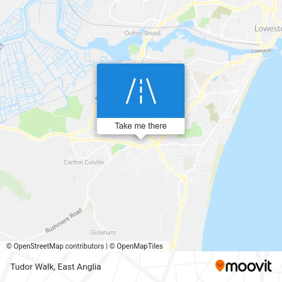 Tudor Walk map