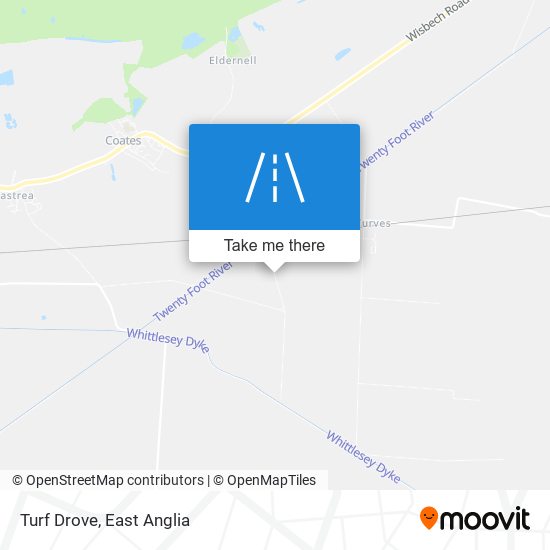 Turf Drove map