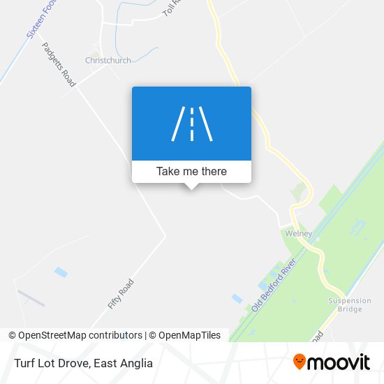 Turf Lot Drove map