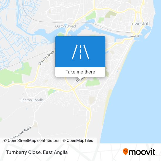 Turnberry Close map