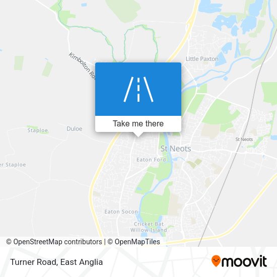Turner Road map