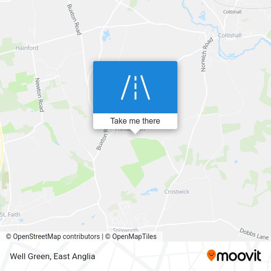 Well Green map