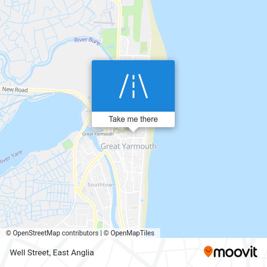 Well Street map