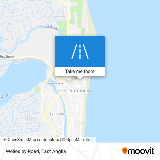 Wellesley Road map