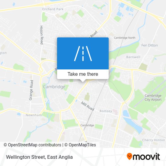 Wellington Street map