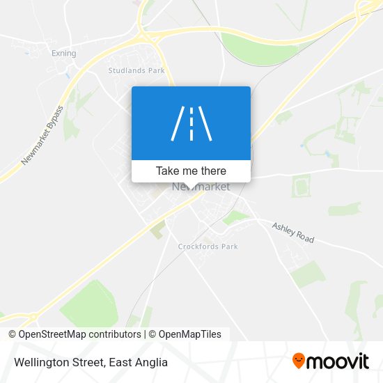 Wellington Street map