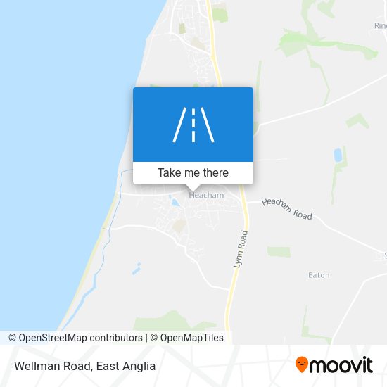 Wellman Road map