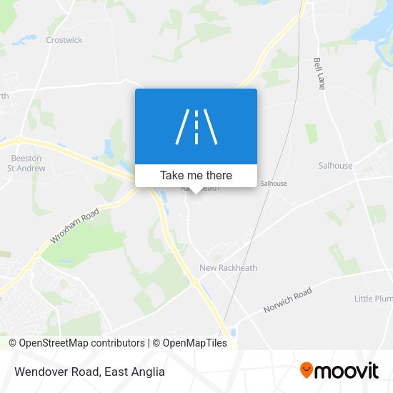 Wendover Road map