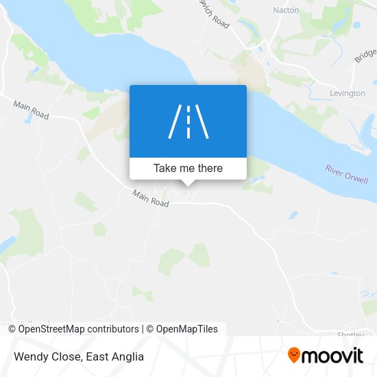 Wendy Close map