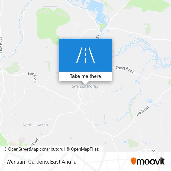Wensum Gardens map