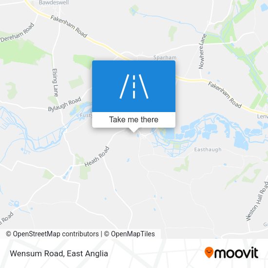 Wensum Road map
