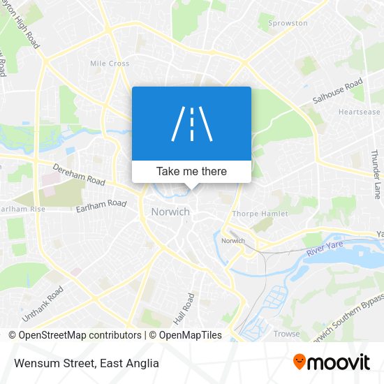 Wensum Street map