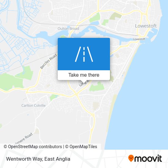 Wentworth Way map