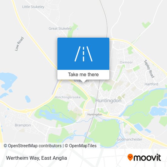 Wertheim Way map