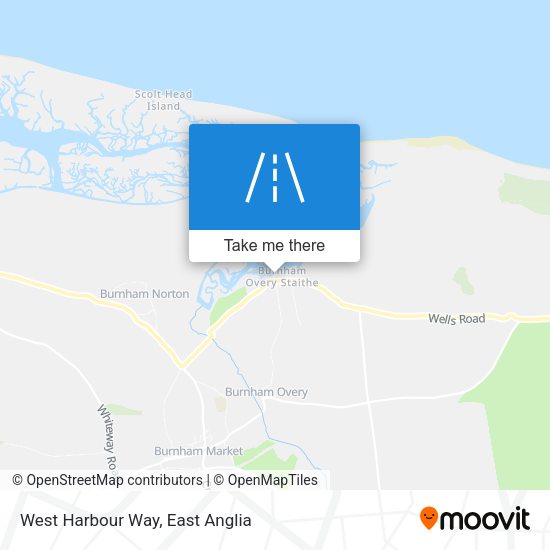 West Harbour Way map