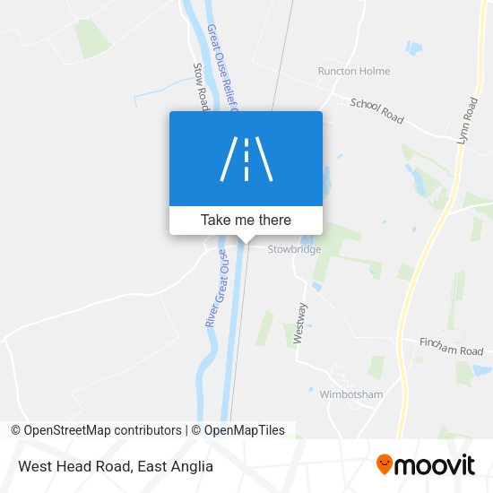 West Head Road map