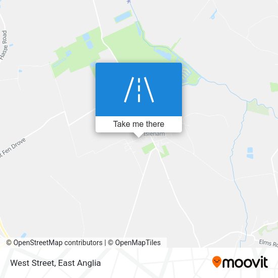 West Street map