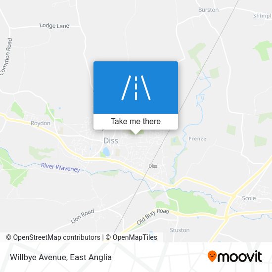 Willbye Avenue map