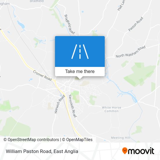 William Paston Road map