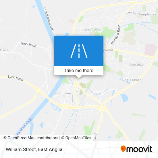 William Street map