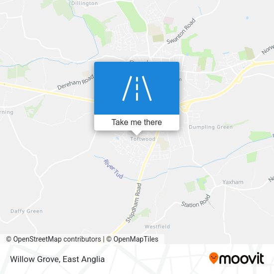 Willow Grove map