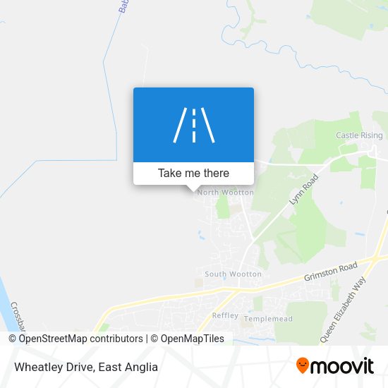 Wheatley Drive map