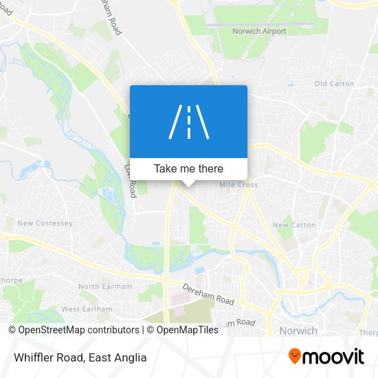 Whiffler Road map