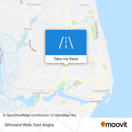 Whinland Walk map
