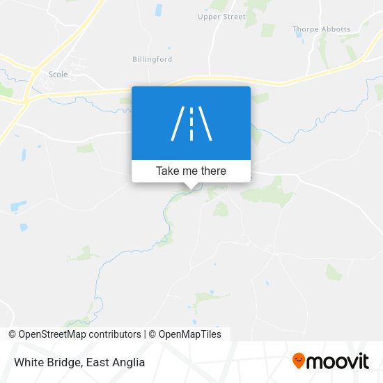 White Bridge map