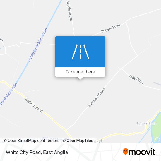 White City Road map