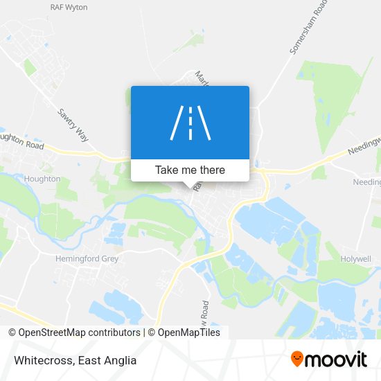 Whitecross map