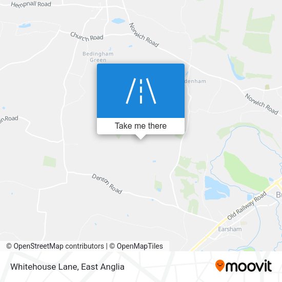 Whitehouse Lane map