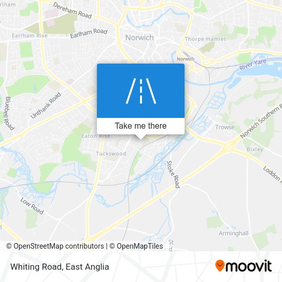 Whiting Road map