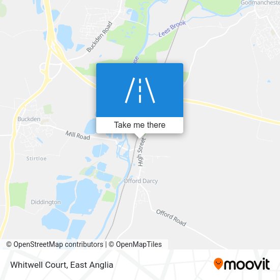 Whitwell Court map
