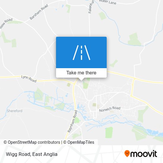 Wigg Road map