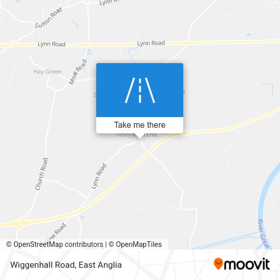 Wiggenhall Road map