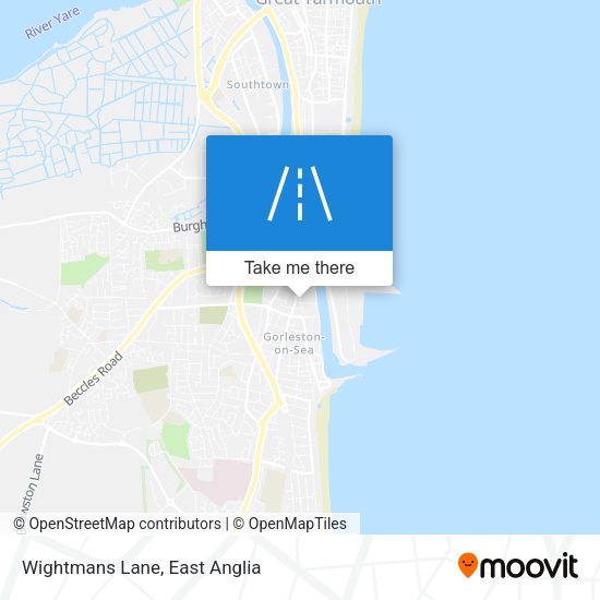 Wightmans Lane map