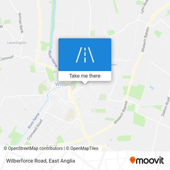 Wilberforce Road map