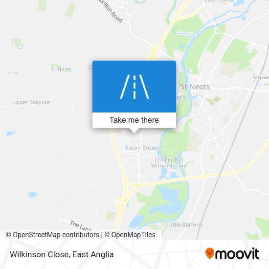 Wilkinson Close map